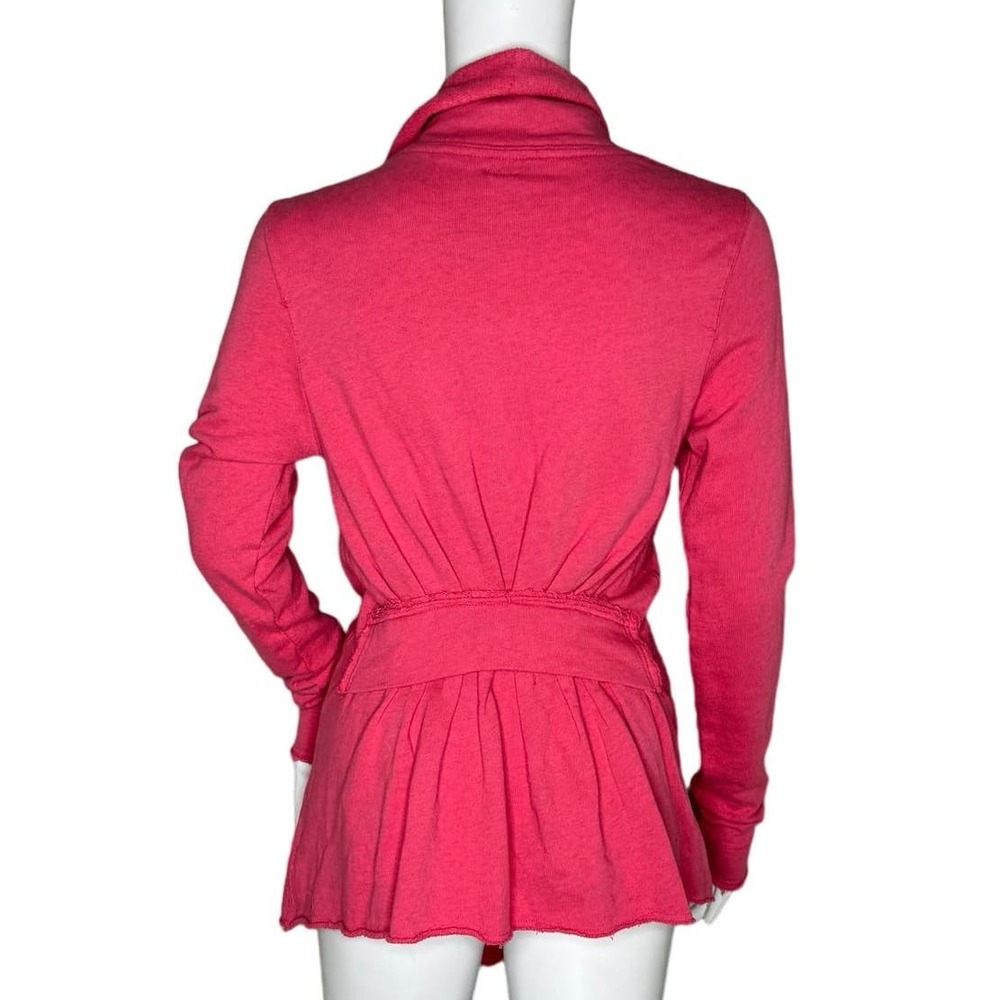 Free People Fuchsia Ruffle Blazer - Picture 5 of 10